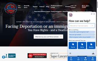 American Dream Law Office website