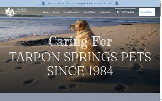 Anclote Animal Hospital website