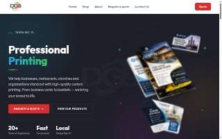 DGS Print website
