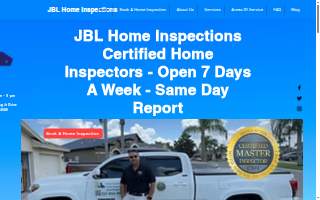 JBL Home Inspections website