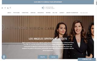 Advanced Vision Care - Hollywood website