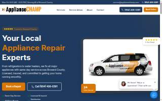 Appliance CHAMP website