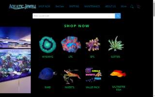 Aquatic Jewels website