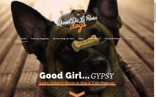 Daniel De La Rosa - Dogs website