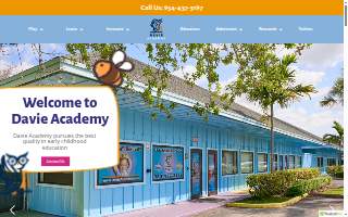 Davie Academy website