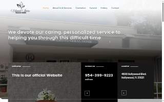 Edward Rivero Funeral Home website
