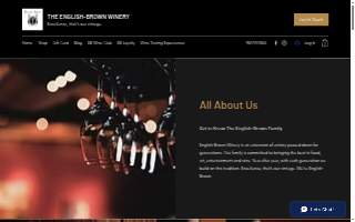 English-Brown winery website