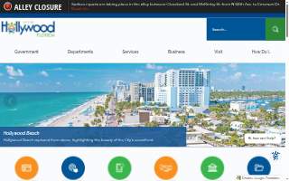 Hollywood Events & Venues website