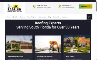 J & K Roofing, Inc. website