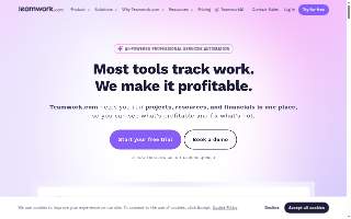 Teamwork Marketing Solutions website