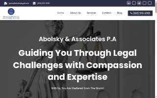 Abolsky Legal of Homestead website