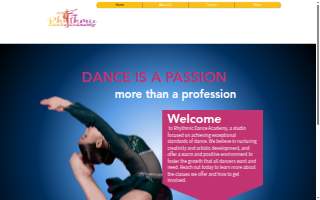 Rhythmic Dance Academy website