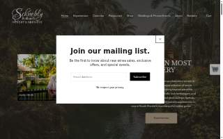 Schnebly Redland's Winery & Brewery website