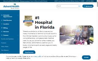 AdventHealth Centra Care Winter Garden website