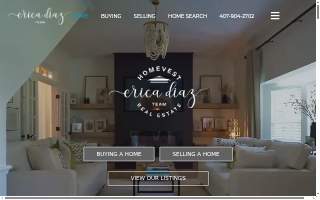 Erica Diaz Team, REALTORS® website