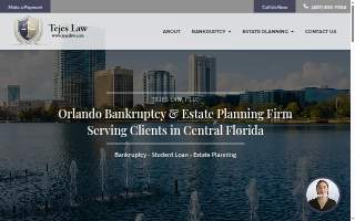 Tejes Law, PLLC of Horizon West website