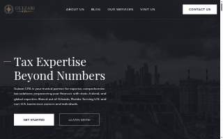 Gulzari CPA website