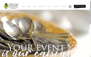 Unique Events & Catering website