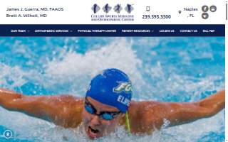 Collier Sports Medicine and Orthopaedic Center website