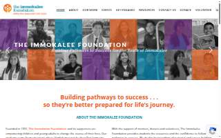 Immokalee Foundation website