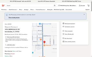 Walgreens website