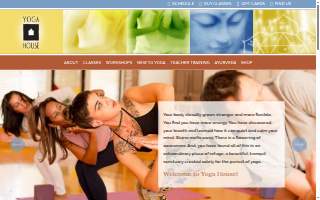 Yoga House website