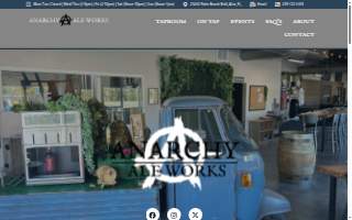 Anarchy Ale Works website