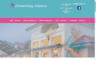 Dermatology Solutions website