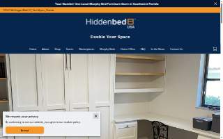 Hiddenbed USA website