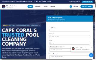 Miracle Pools website