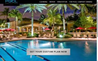 Pool Executives, LLC website