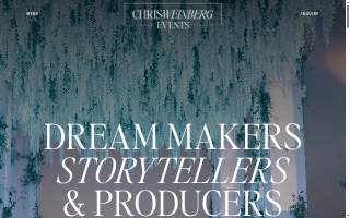 Chris Weinberg Events website