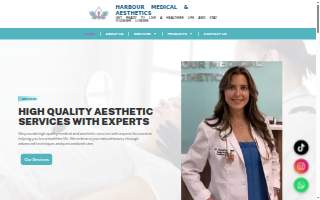 Harbour Medical and Aesthetics website