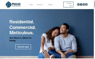 Precise Home Inspection Services website