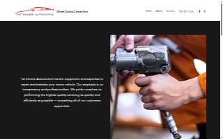 1st Choice Automotive website