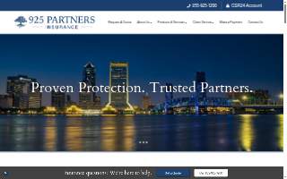 925 Partners Insurance Agency website