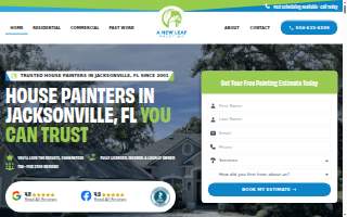 A New Leaf Painting website