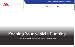 AA Automotive website