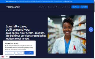 AHF Pharmacy - Washington DC website