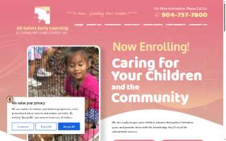 All Saints Early Learning & Community Care Center website