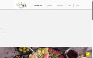 Ambrosia Catering by Angela website