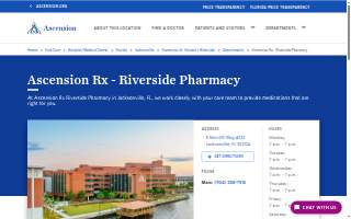 Ascension Rx - Riverside Pharmacy website