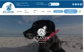 Atlantic Veterinary Hospital website