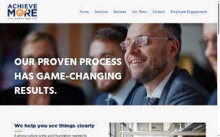 Achieve More Coaching website