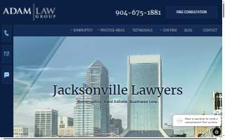 Adam Law Group, P.A. website