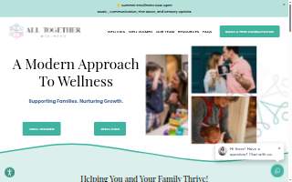 All Together Wellness website