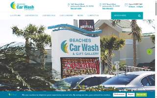 Beaches Car Wash & Gift Gallery website