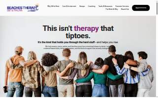 Beaches Therapy - DBT & Trauma website