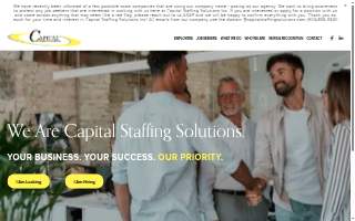 Capital Staffing Solutions, Inc. website