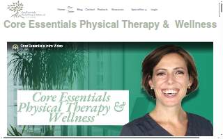 Core Essentials Physical Therapy & Wellness, LLC website